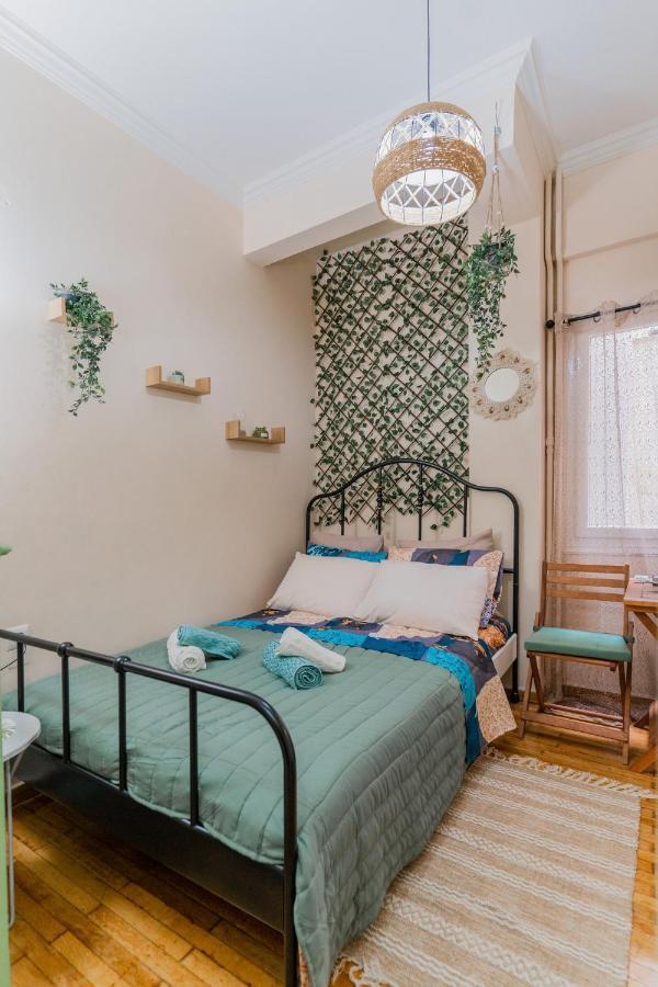 Green Boho Apartment Atenas Exterior foto