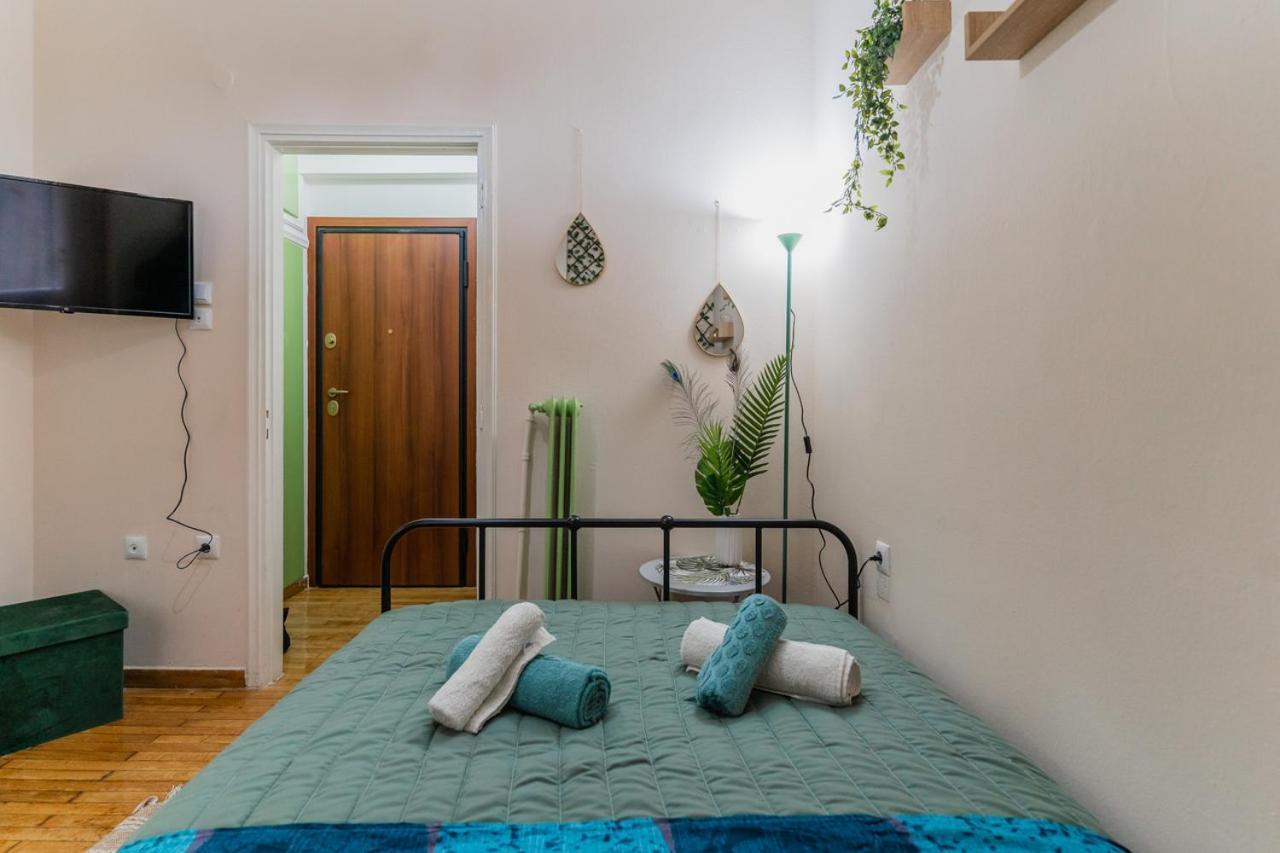 Green Boho Apartment Atenas Exterior foto