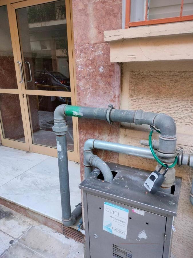 Green Boho Apartment Atenas Exterior foto